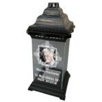 Personalizuota žibintas su nuotrauka ir dedikacija